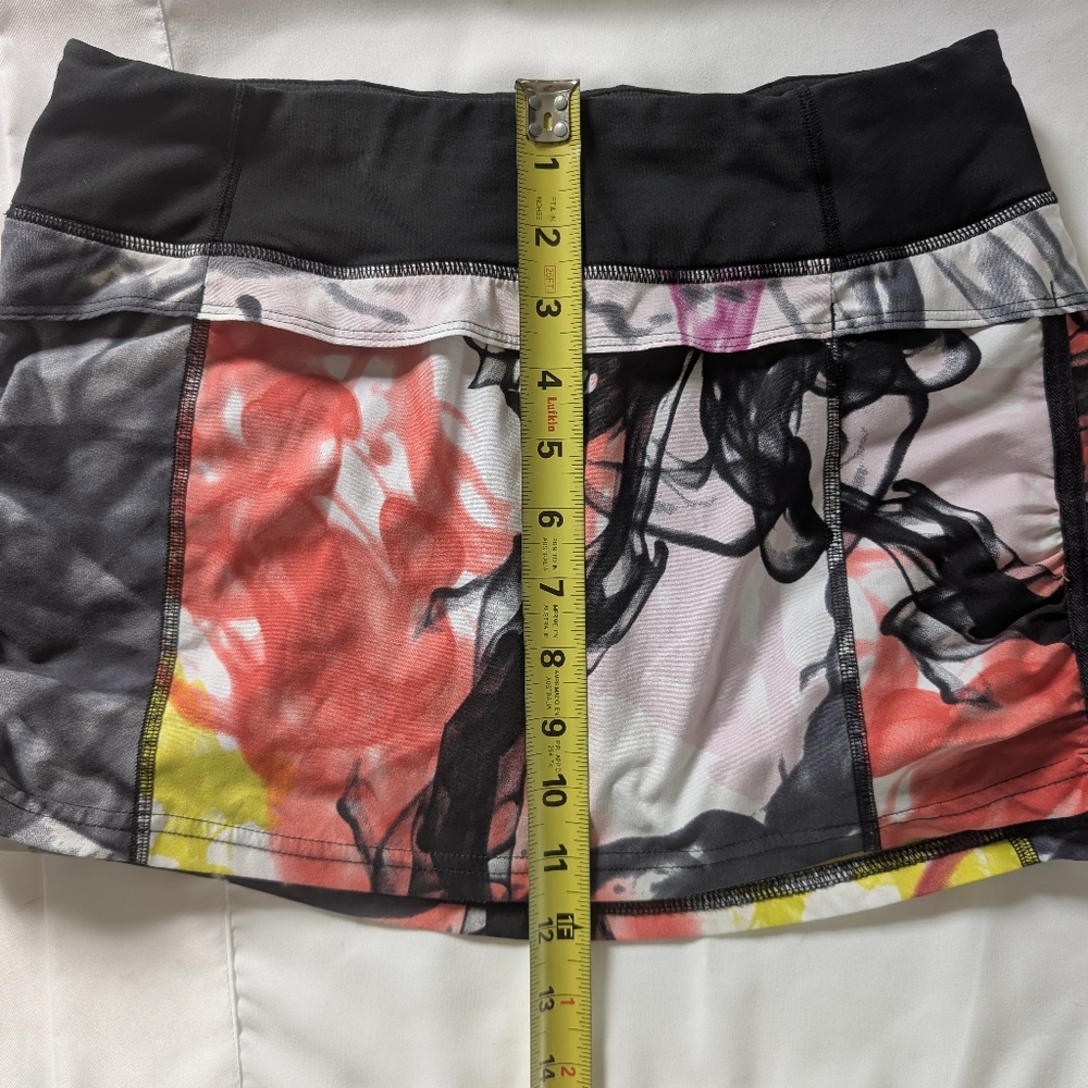 Lululemon Rare Unicorn Tears Skirt Women's 4 Small skort rival running *As Is* - Picture 11 of 16